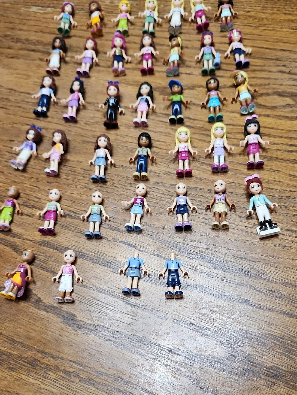 39 Lego Figures & 2 Bicycles